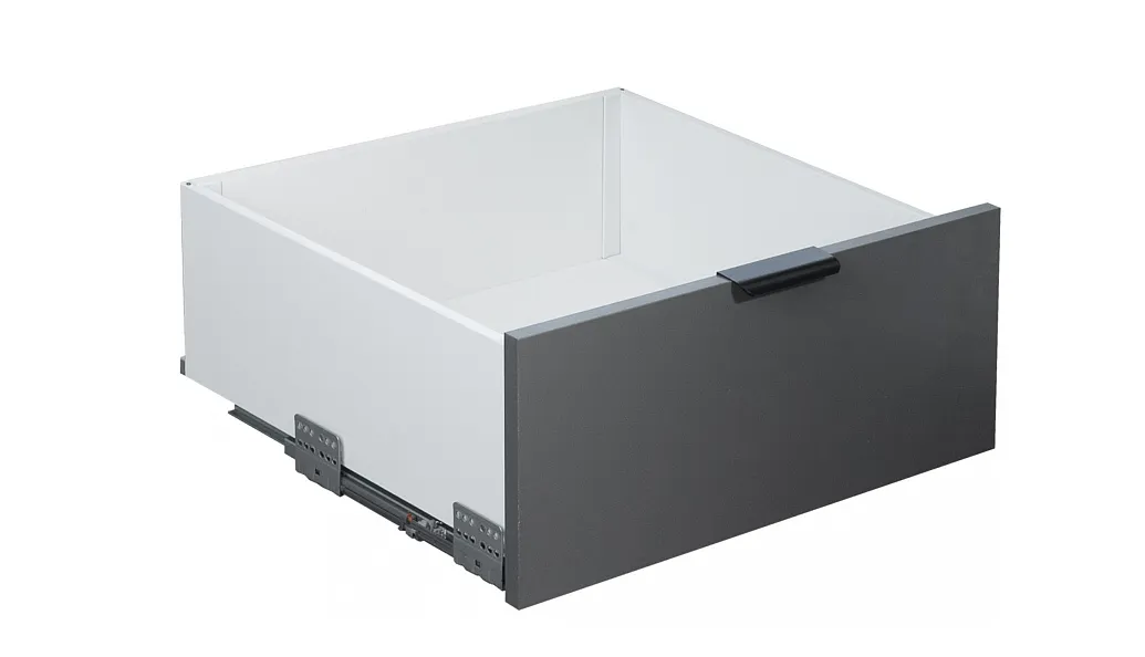 Комплект ящика 199х450 Soft-Close, белый, полн. выдвиж., Slimbox Evolution AKS