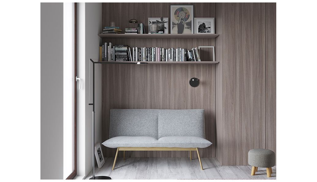 В интерьере