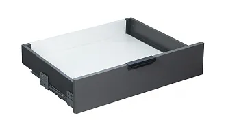  - Комплект ящика 84х450 Soft-Close, графит, полн. выдвиж., Slimbox Evolution AKS