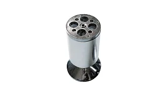  - Опора, декор, регул, модель 166, h=100 d=50 100 кг, металл, хром, 100шт./кор, Lemax