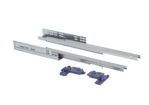  - Направляющие скрытого монтажа полного выдвижения Soft-Close, 450 мм 3D синхрон., PRIME by AKS