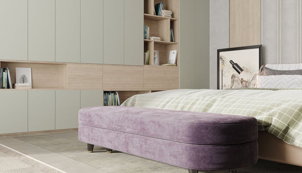 В интерьере