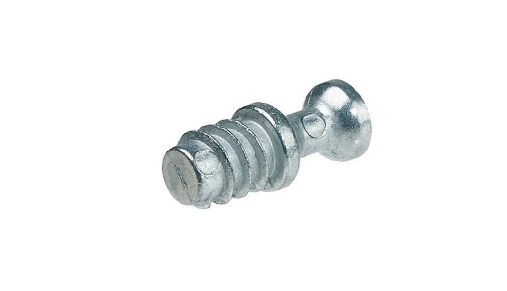 Болт для усиленного эксц 7х5/7,4 мм оцинк, (2000 шт), RAFIX HAFELE