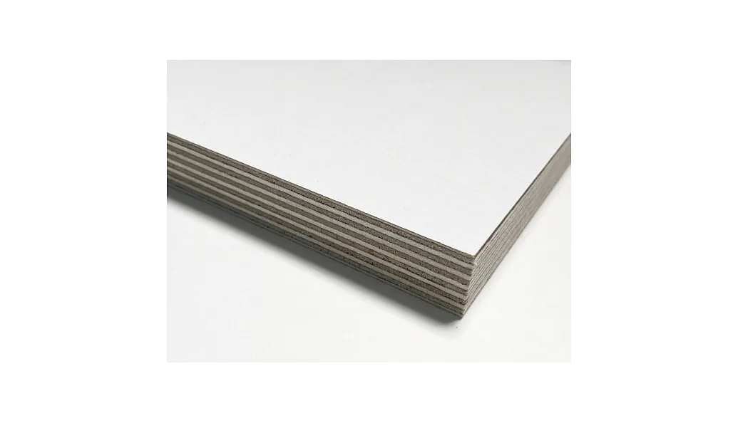 Фанера БЕЛЫЙ (PLYWOOD) BIRCH WBP WHT/WHT 220/220 1265*2530*16 мм M/M