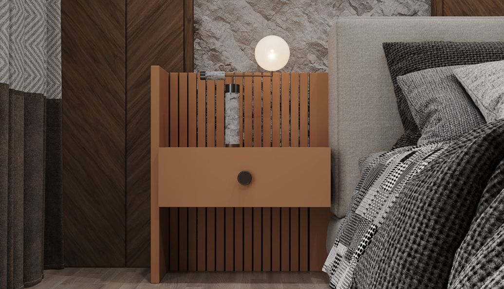 В интерьере