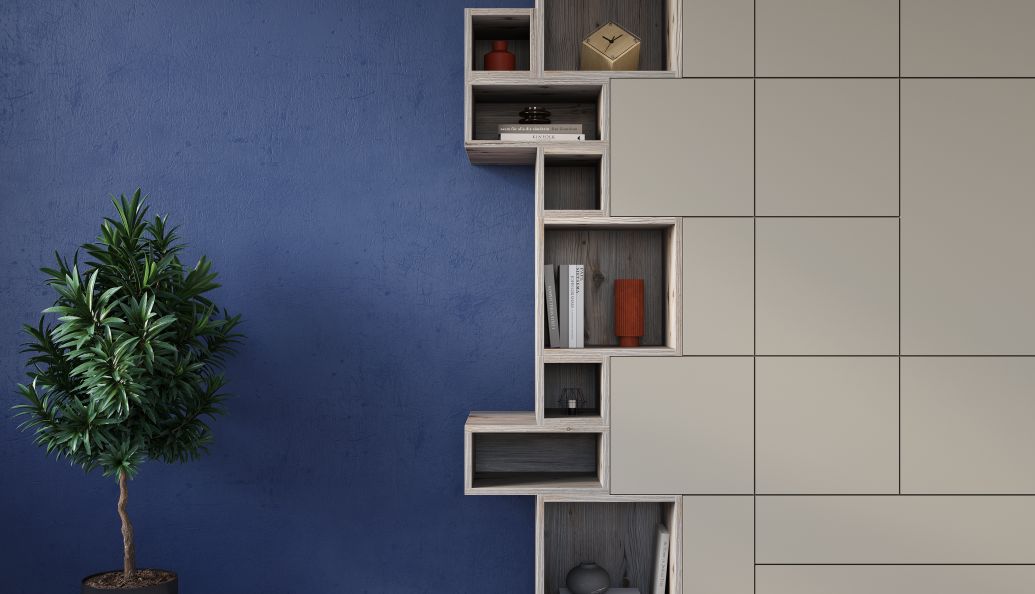 В интерьере