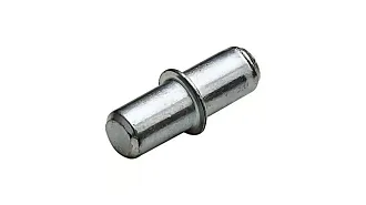  - Полкодержатель металл L=16/ D=5x5 хром, (5000 шт), Карат